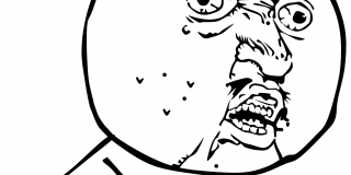 Y U NO Guy, мем почему ты не, ну почему мем, why you no meme, парень трясет руками мем