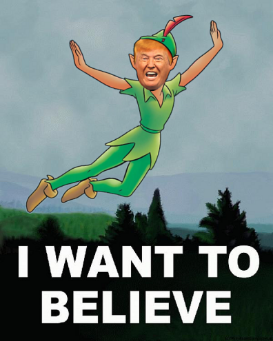 i want to believe trump