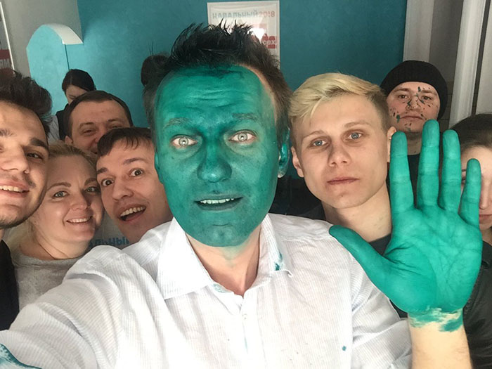 навальный селфи