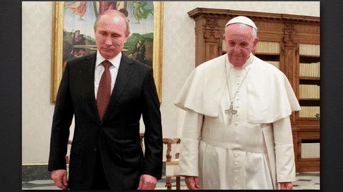 папа римский и трамп