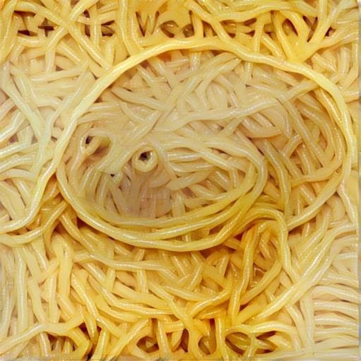 рисунки из спагетти (2)