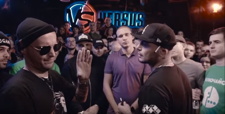 Появилось Видео Баттла Гуфа И Птахи