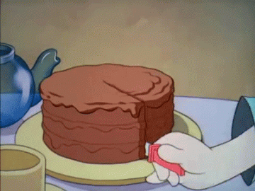 кусочек шоколадного торта
