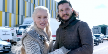 на съемках Игры престолов