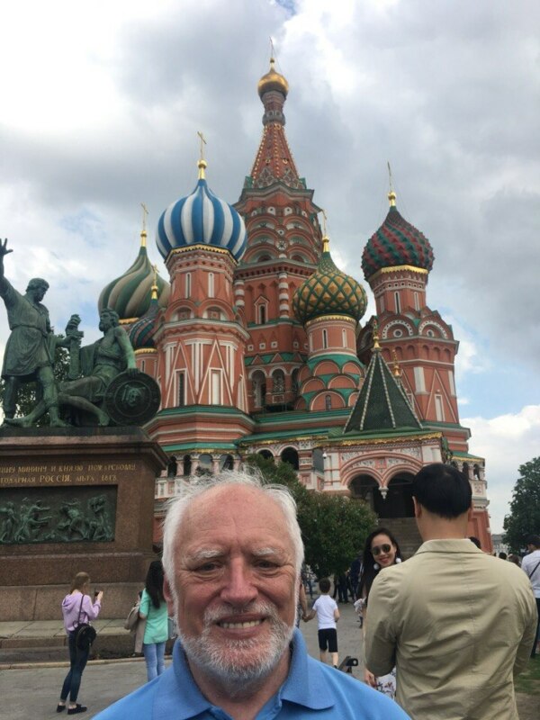 Дед Гарольд в Москве