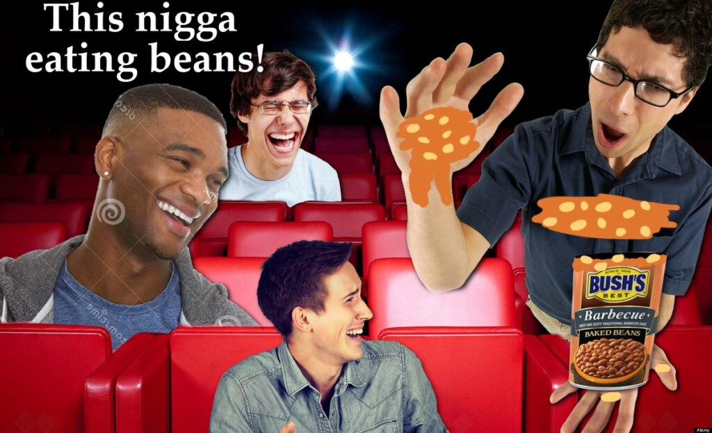 This Nigga Eating Beans