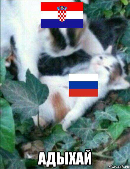 россия хорватия мемы