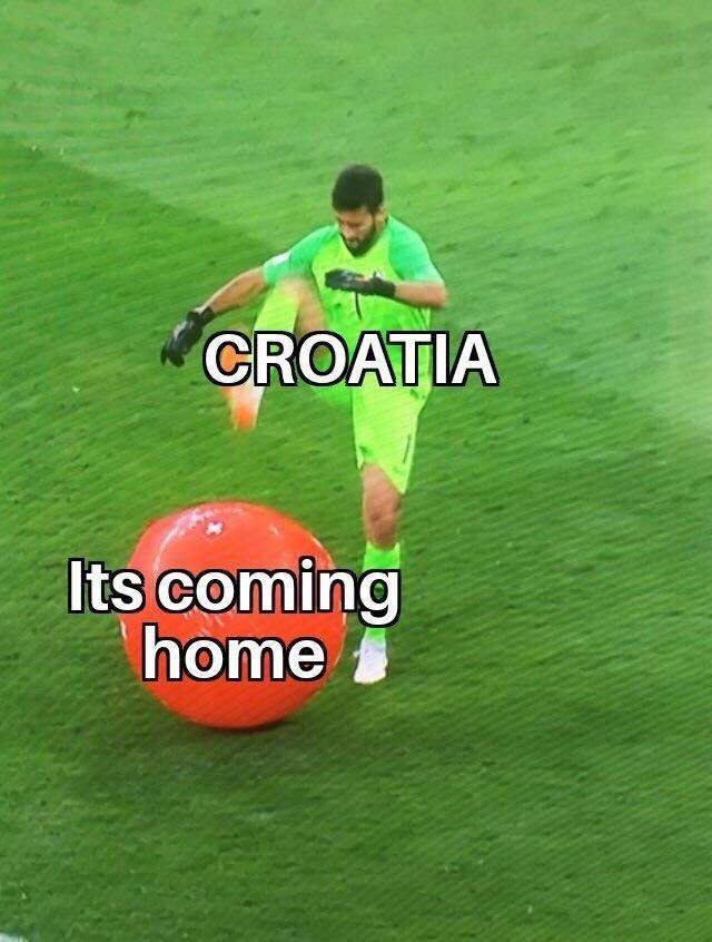 Хорватия - Англия