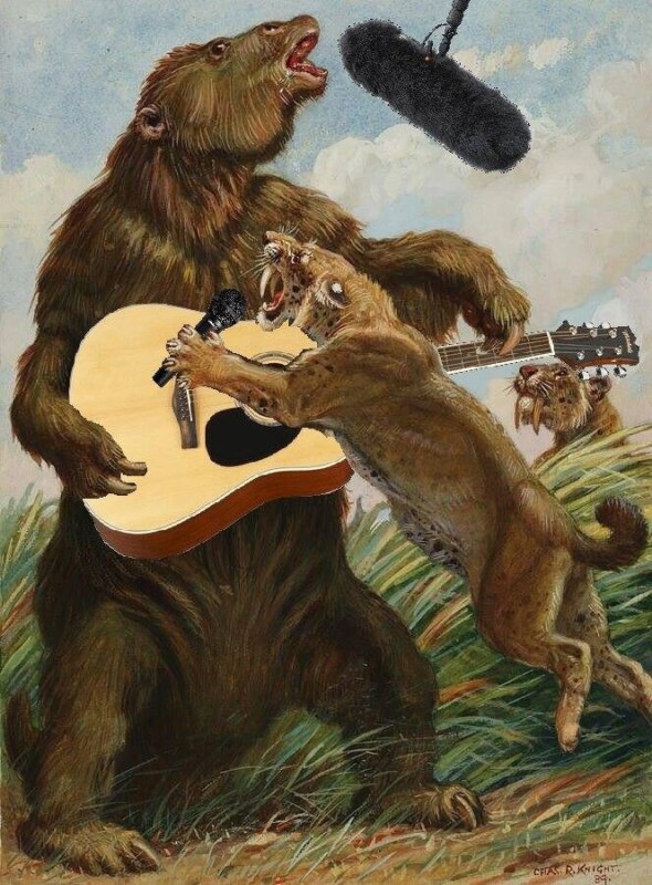Доисторические животные-музыканты