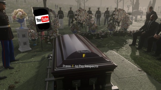 Press F to Pay Respects (Нажмите F, чтобы отдать честь)