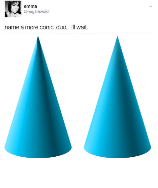 Conic duo