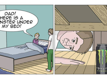 Dad! There Is a Monster Under My Bed