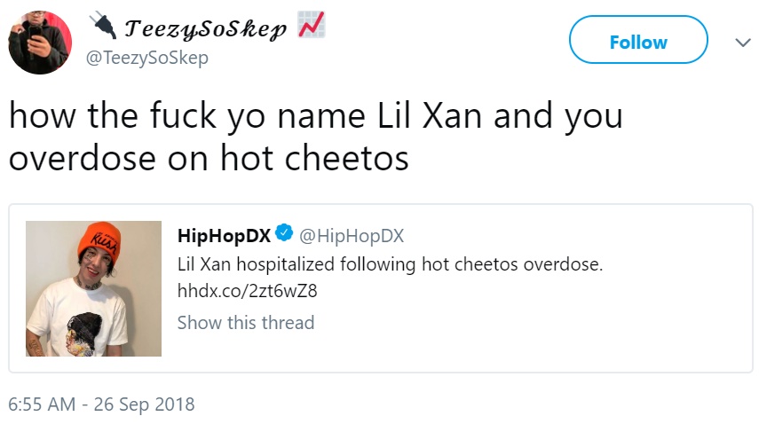 Lil Xan и "Читос"
