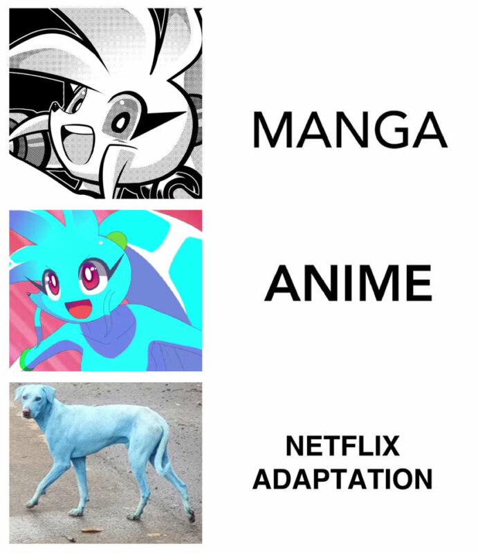 Netflix Adaptation Blue Dog