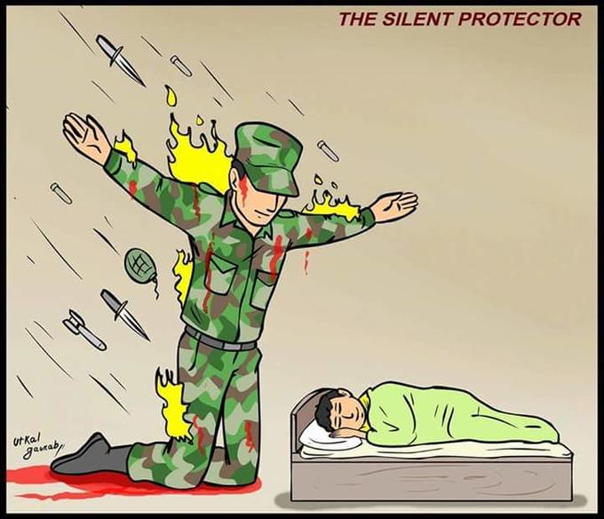 The Silent Protector template