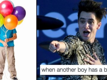 When Another Boy Has A Balloon example