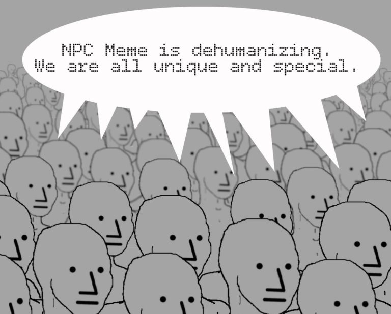 NPC Wojak - мемы про некритическое восприятие реальности