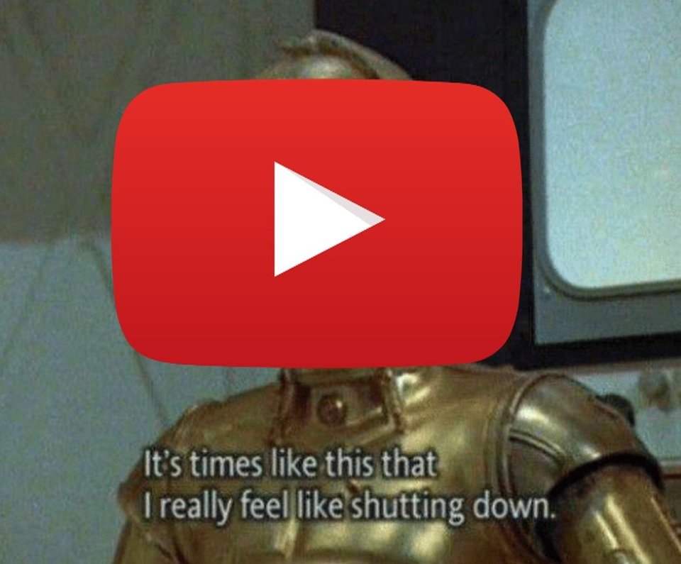Мемы про падение YouTube
