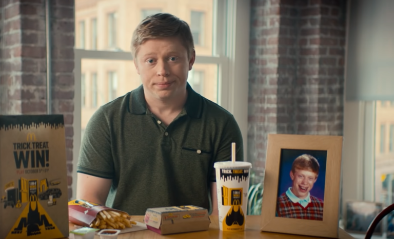 McDonald's раскопал Неудачника Брайана для своей рекламы