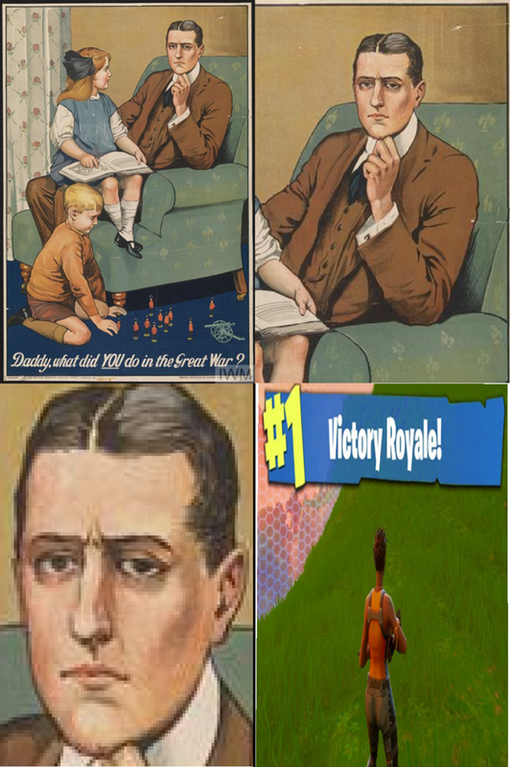 Daddy, What Did You Do In the Great War - Fortnite Win