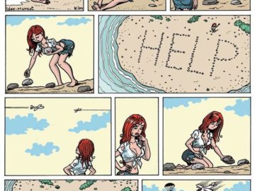 Esther Verkest's Help Sign - Original Esther Verkest Comic