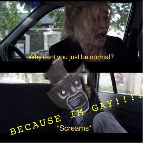 Why Can't You Just Be Normal - The Babadook Scene Redone