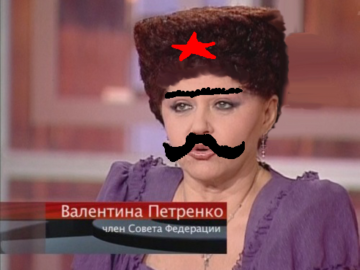 Валентина Петренко и ее прическа