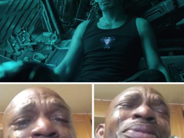 Мем с умирающим Тони Старком из трейлера "Мстителей 4"