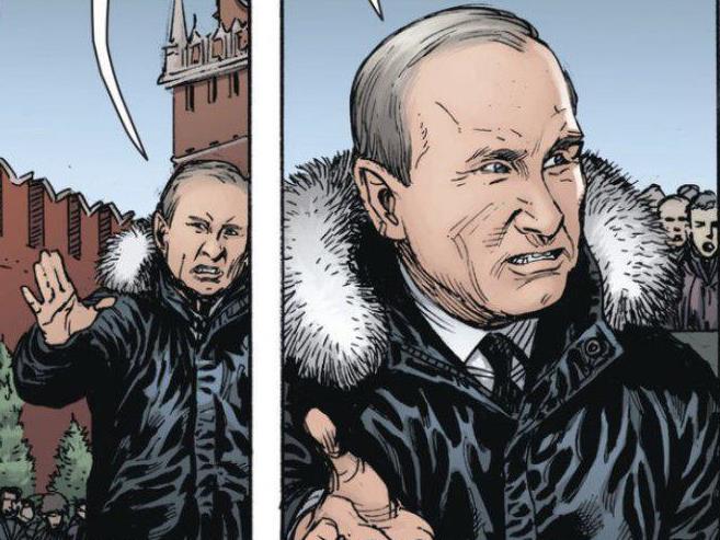 Путин во вселенной DC