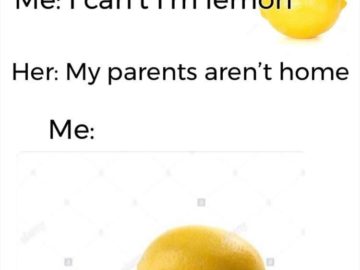 Мем с лимоном