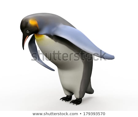 пингвин делает поклон