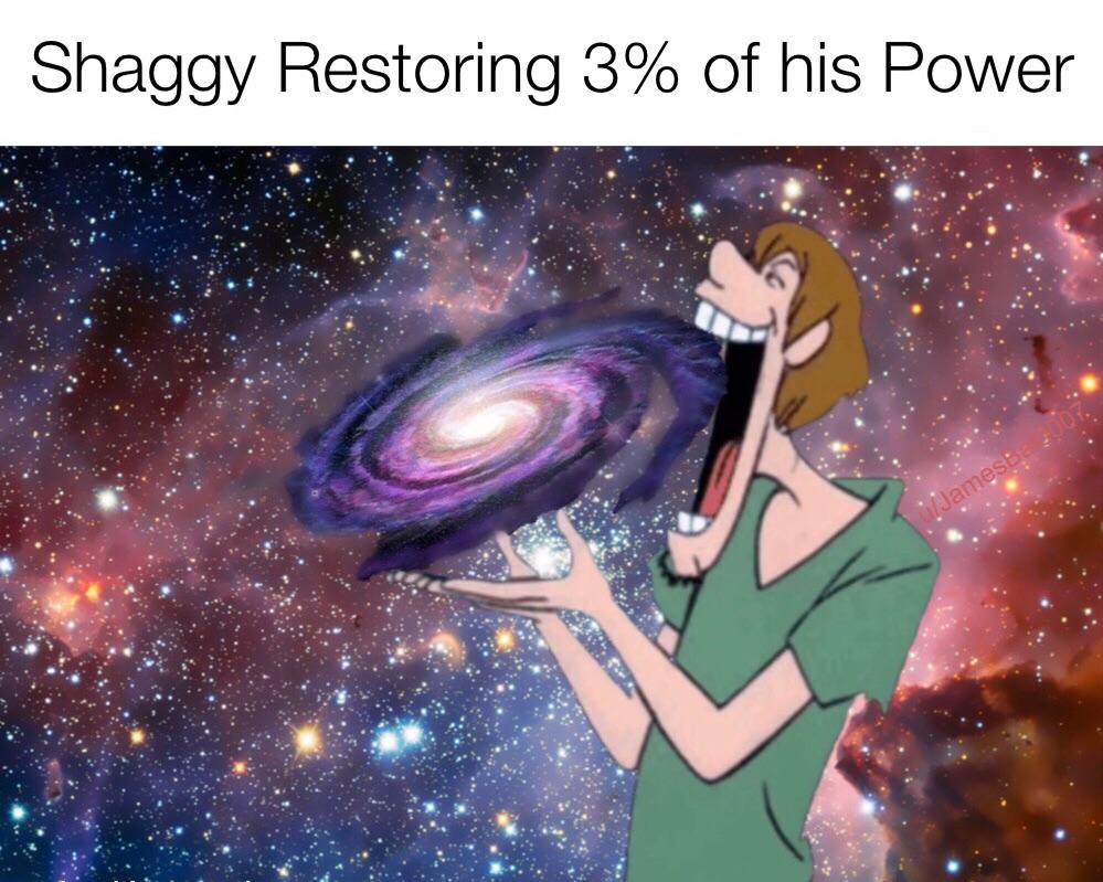 powerfull shaggy meme