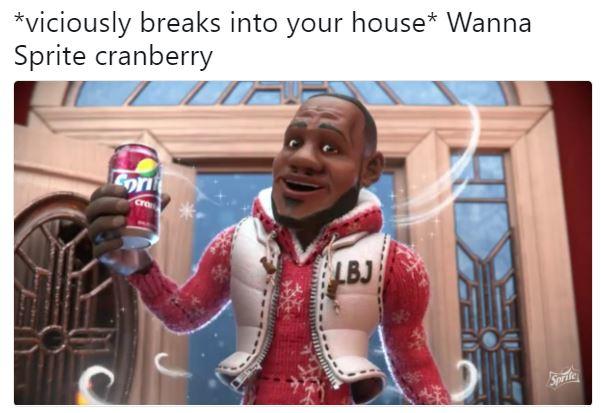 Wanna Sprite cranberry?