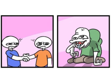 Урод в зеленой футболке