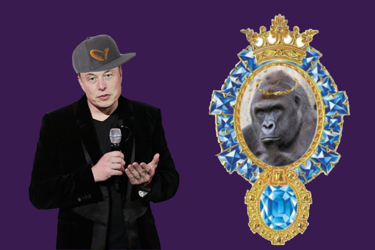 Маск записал рэп про гориллу Харамбе