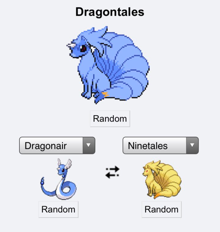 Pokemon Fusion