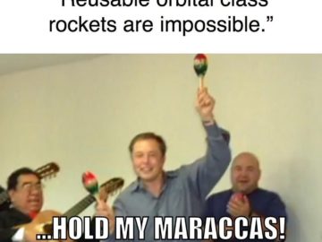 Танцующий Илон Маск мем