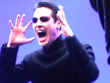 киану ривз кричит