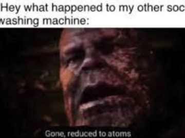 Уничтожил, низвел до атомов мемы с Таносом