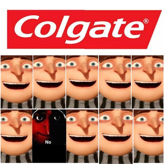9 из 10 стоматологов рекомендуют - мем про Колгейт, Colgate memes