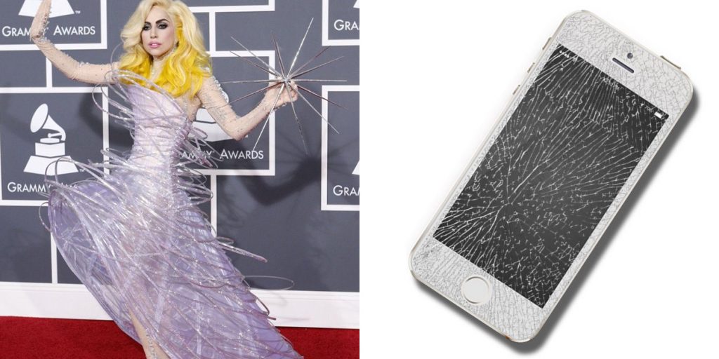 Леди Гага и айфоны