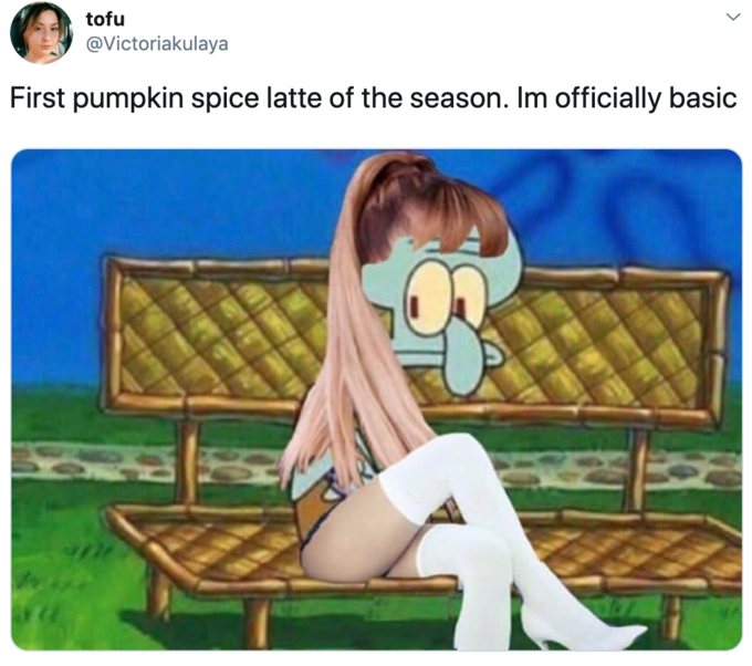 Мемы про тыквенный латте - Pumpkin spice latte