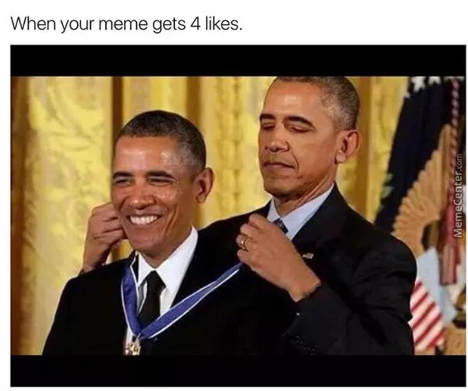 Обама награжадет Обаму медалью