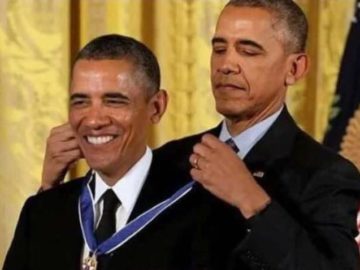 Обама награжадет Обаму медалью