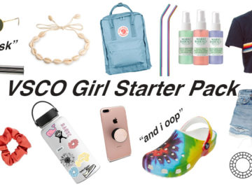 VSCO Girl starterpack