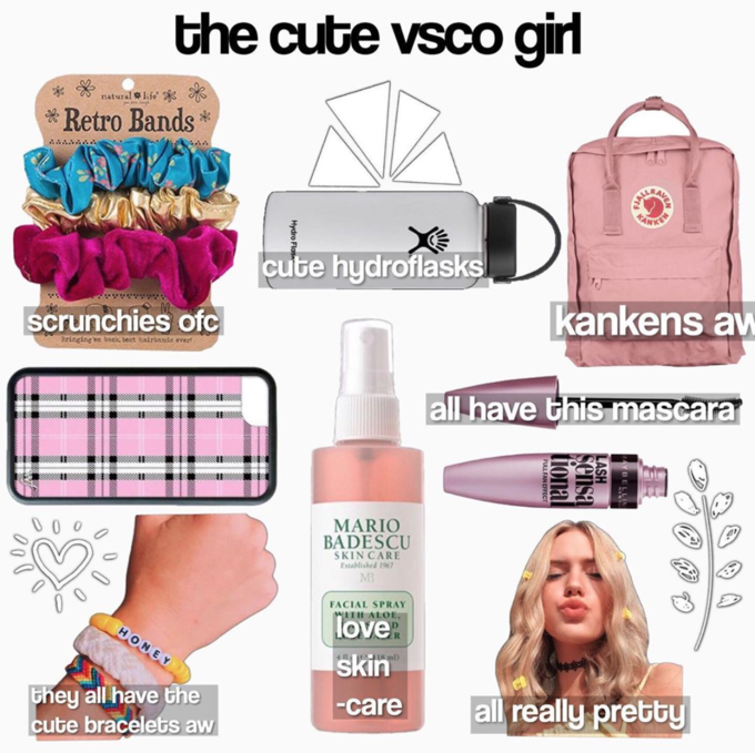 VSCO Girl meme мем