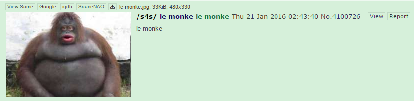 Le Monke Meme by Girls Hellochen