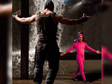 bane vs pink guy
