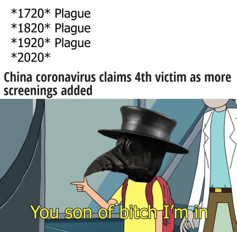 Мемы про китайский коронавирус