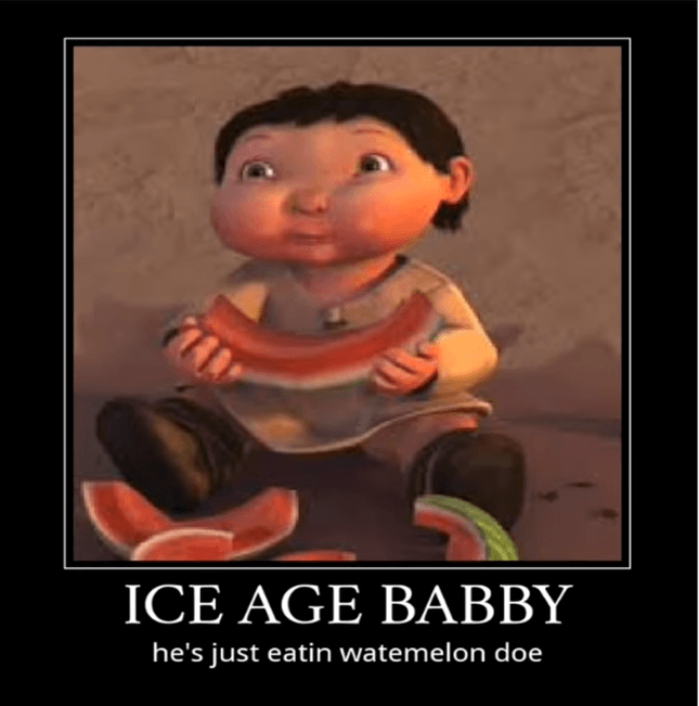 Ребенок из Ледникового периода